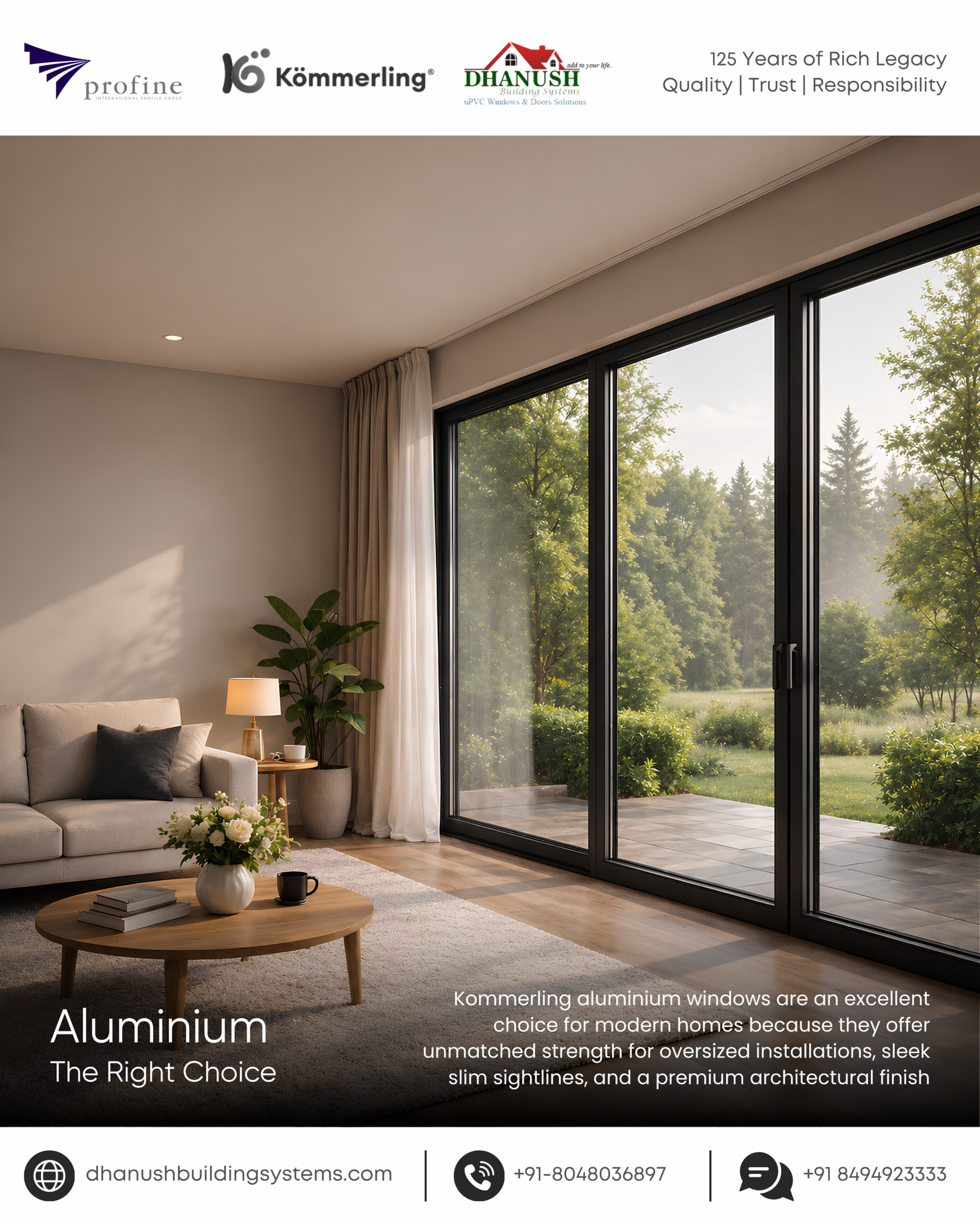 Aluminium: The Right Choice for Homes