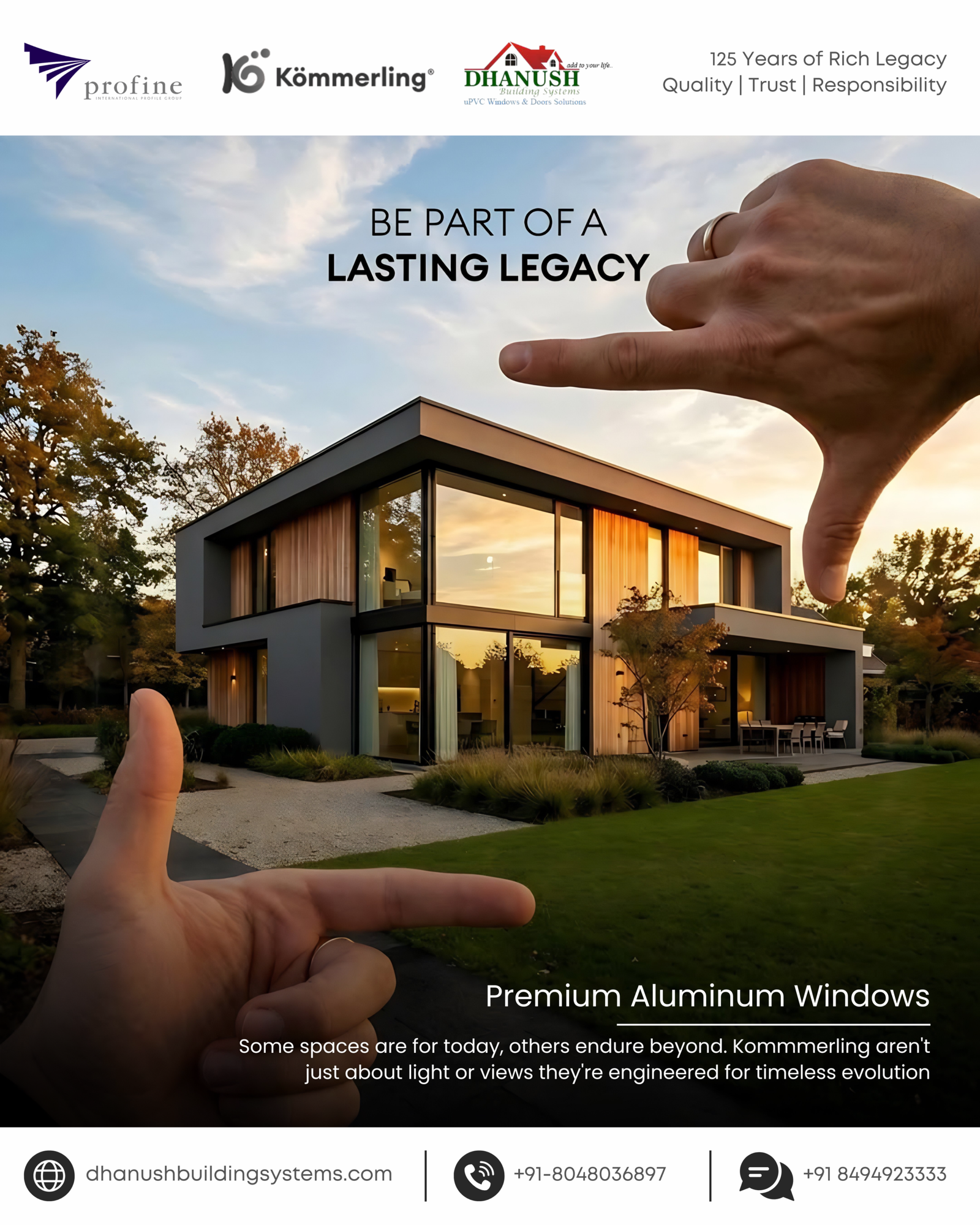 Premium Aluminum Windows Built to Last Forever
