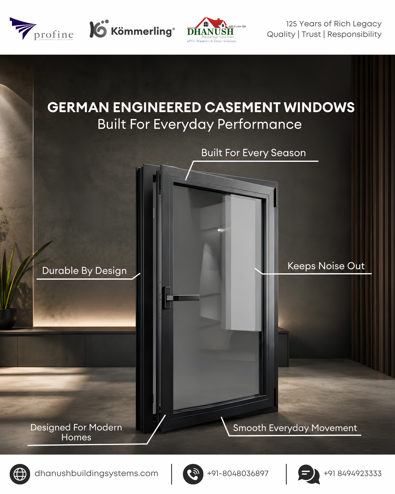 Aluminium Casement Windows: Why Choose Koemmerling?