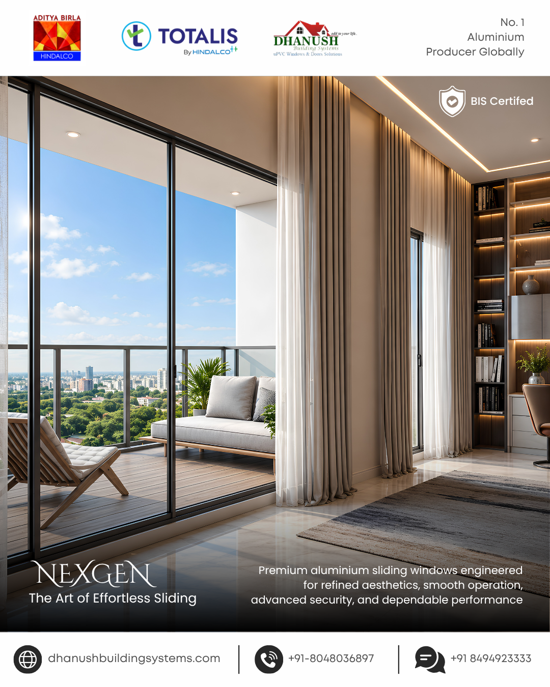 Aluminium Sliding Windows - Modern homes need windows that look refined, operate smoothly, and provide dependable protection every day.