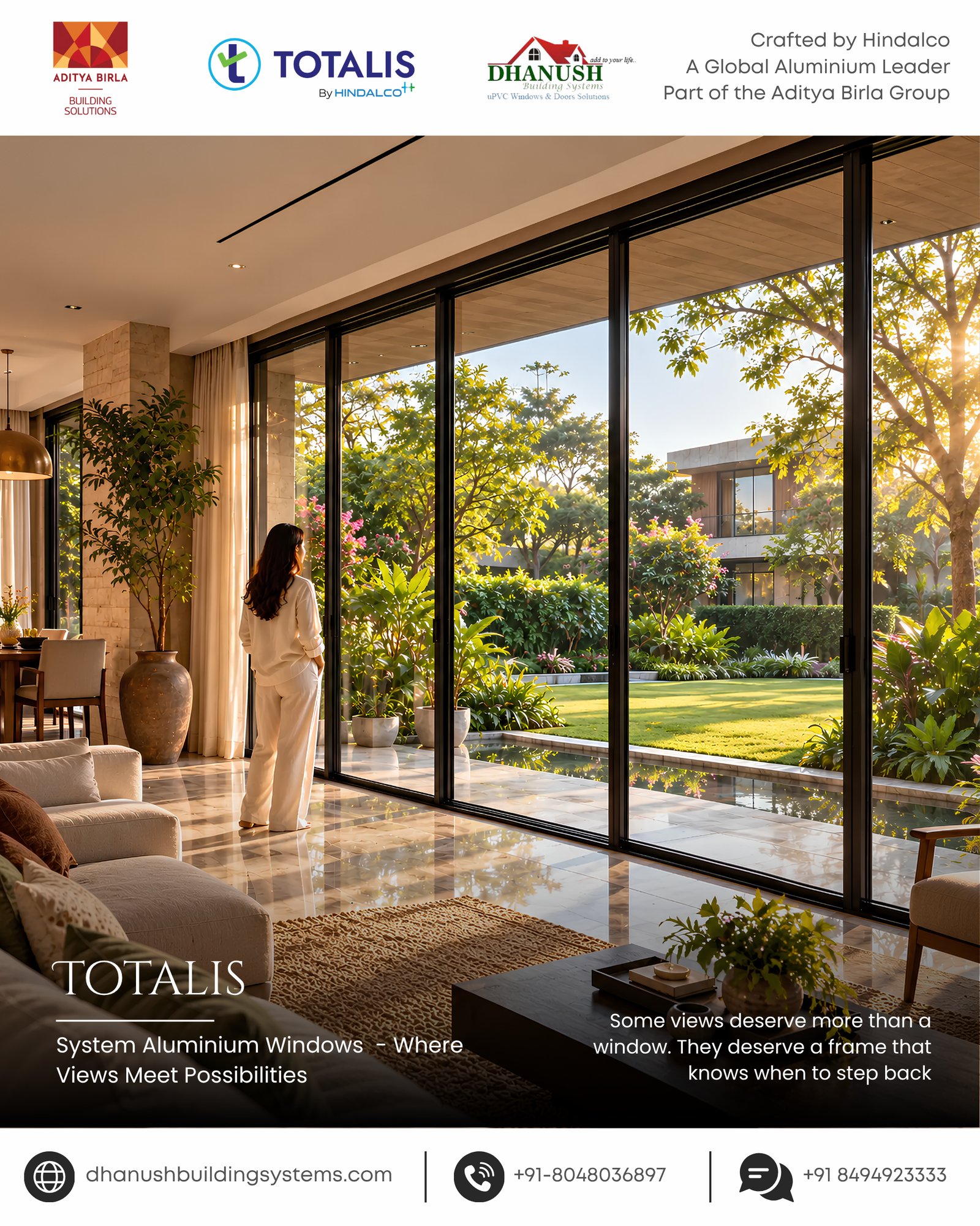 System Aluminium Windows - Where Views Meet Possibilities.